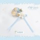 Urtto Lemon Sparkling Water Tiered Long JSK(Pre-Order/2 Colours/Full Payment Without Shipping)